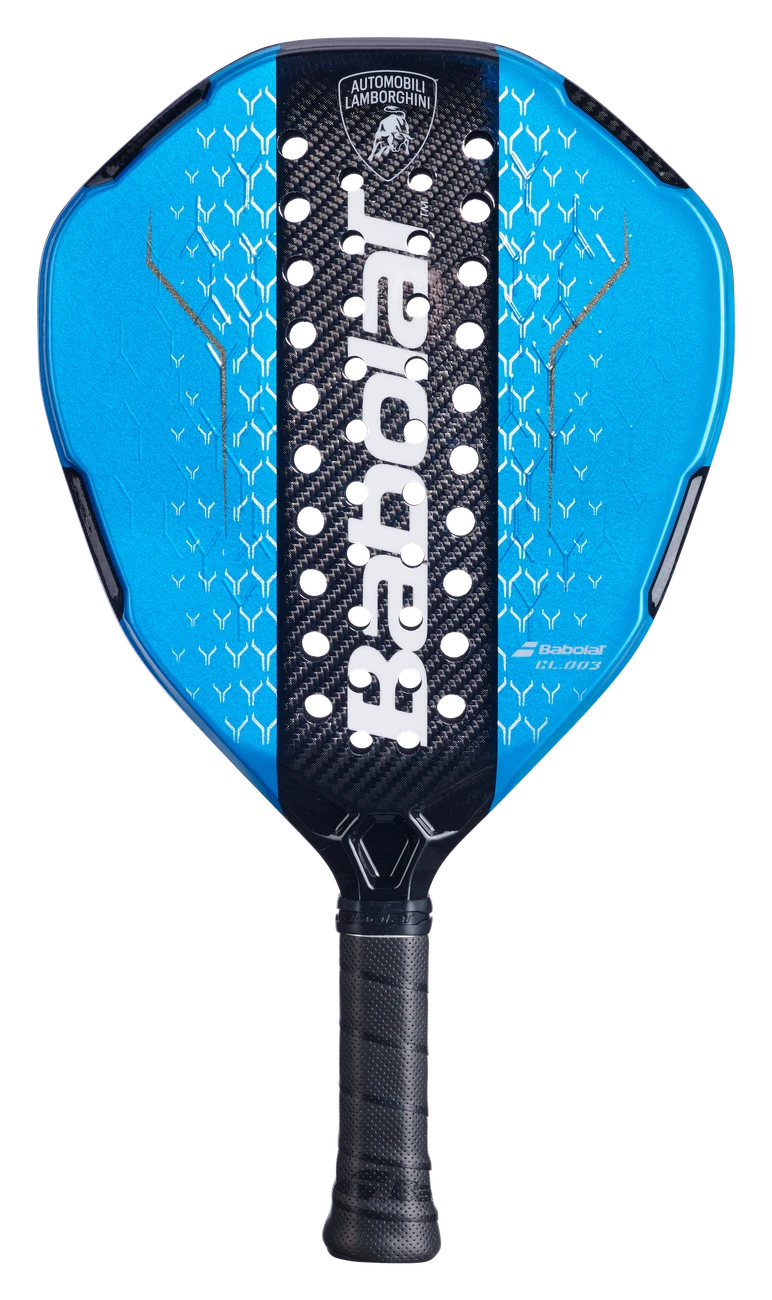 Pala Babolat x Automobili Lamborghini BL.003 · Azul, vista frontal